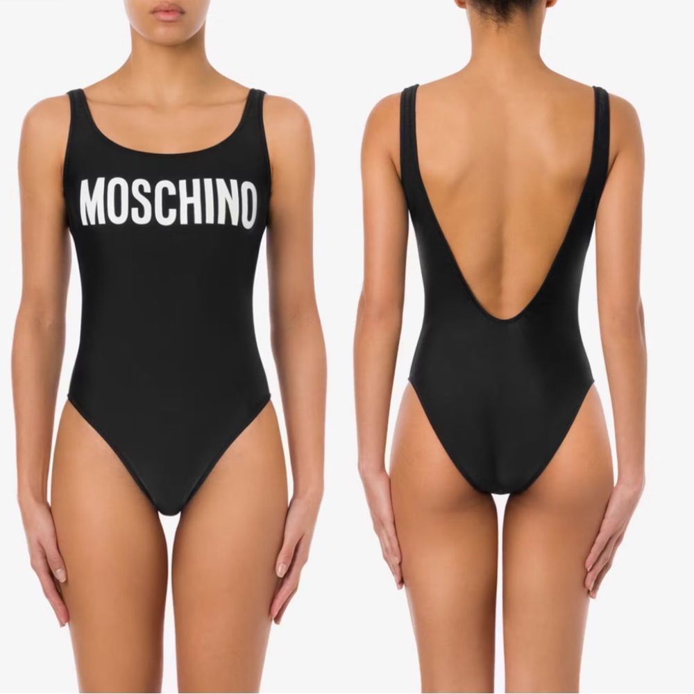Moschino AUTHENTIC logo one piece swimsuit FINAL PRICE NO OFFERS